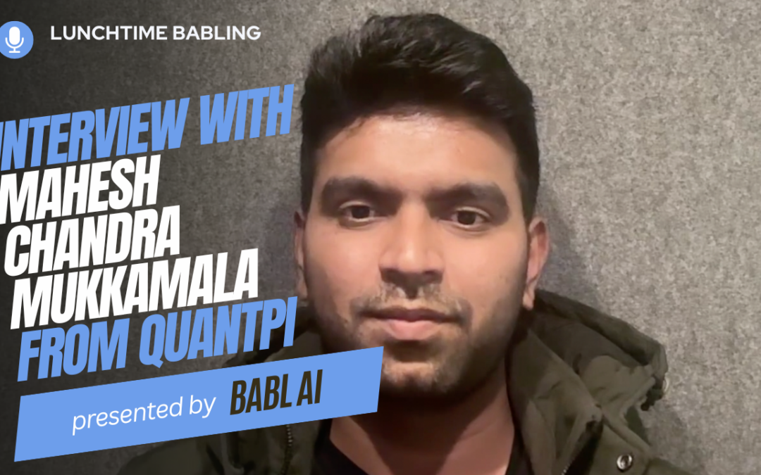 Ensuring AI Testing, Risk Assessment, and Compliance: A Conversation with QuantPi’s Mahesh Chandra Mukkamala