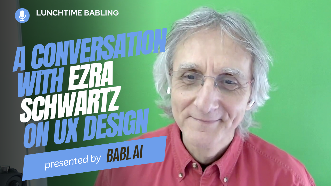 The Role of UX in AI: A Conversation with Ezra Schwarz