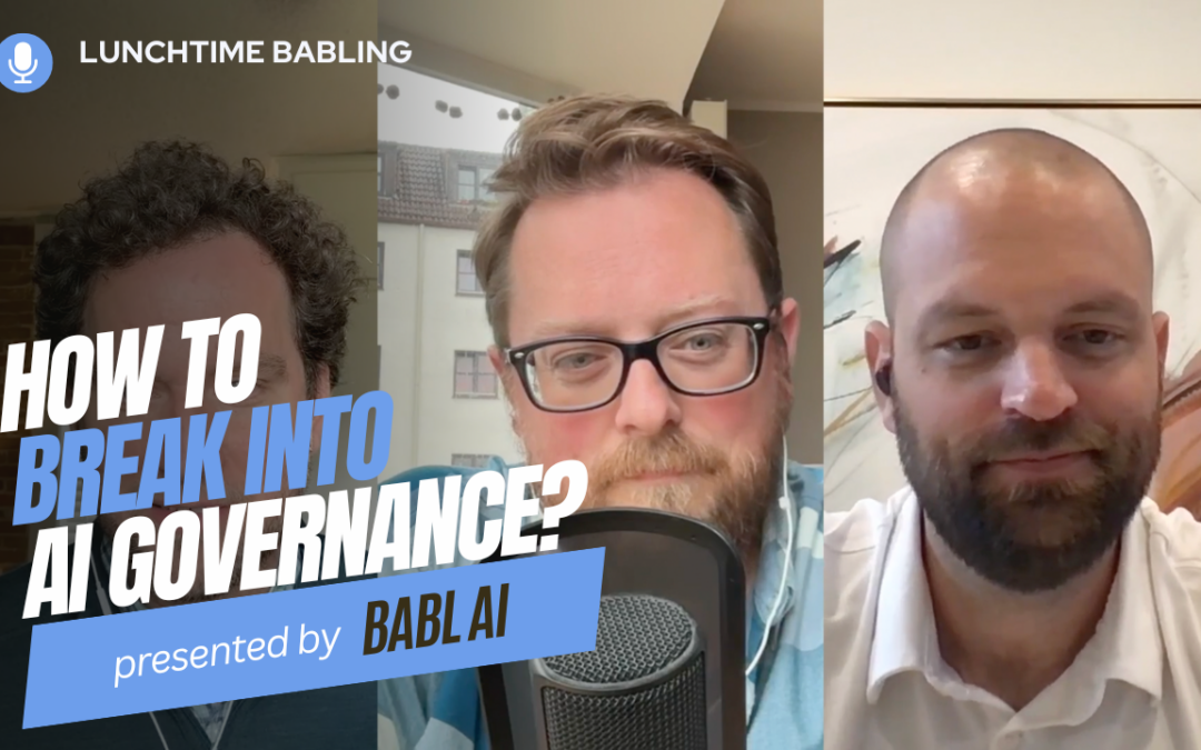 How to Break Into AI Governance?
