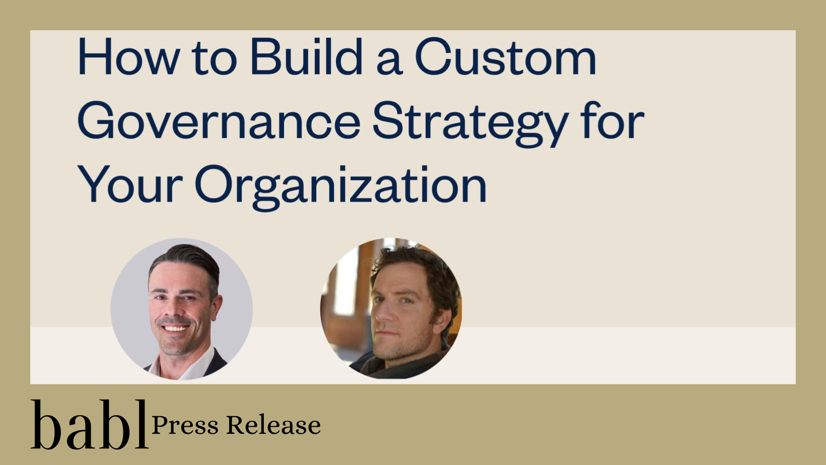 BABL AI and A-LIGN to Host Webinar on Building Custom AI Governance Strategies